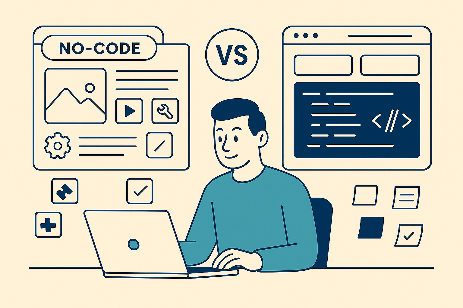 No-code ou développement codé : comment choisir la meilleure approche pour votre projet web en 2025 ?
