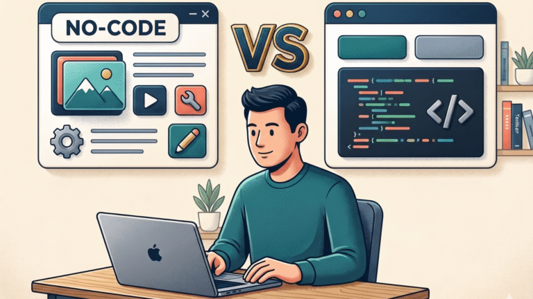 No-code ou développement codé : comment choisir la meilleure approche pour votre projet web  ?