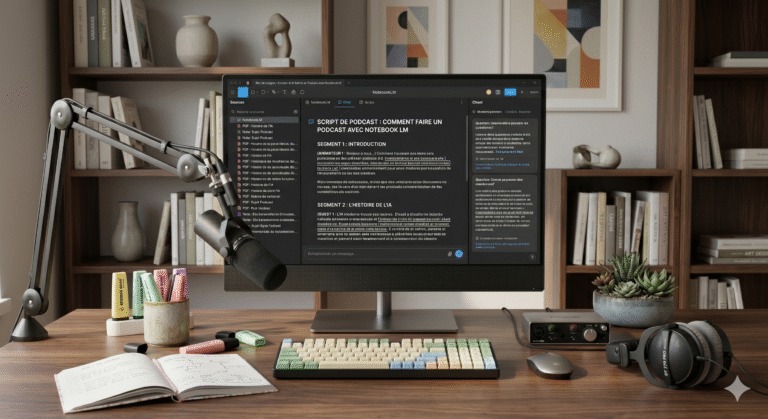 Comment faire un podcast avec Notebook LM ?